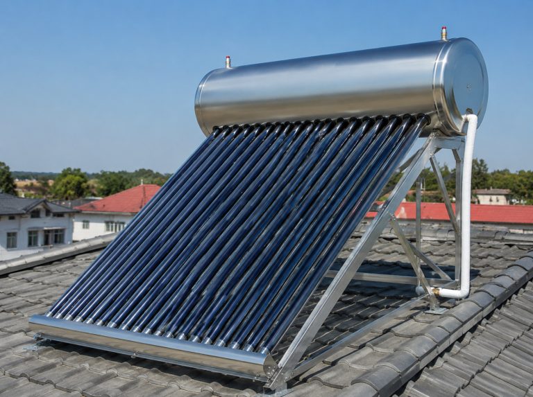 安远县家用一体式真空管太阳能热水器
